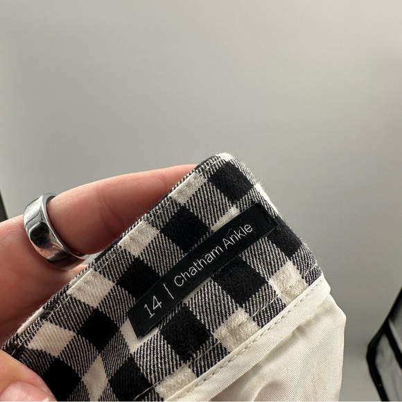 Talbots Chatham Ankle Pants - Springtime Gingham - Picture 8 of 9